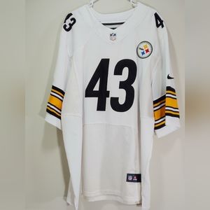 NFL Jersey Pittsburgh Steelers  #43 Polamalu Retired Player 3XL White